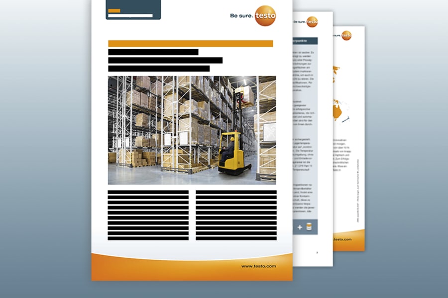 Application example GxP-compliant storage