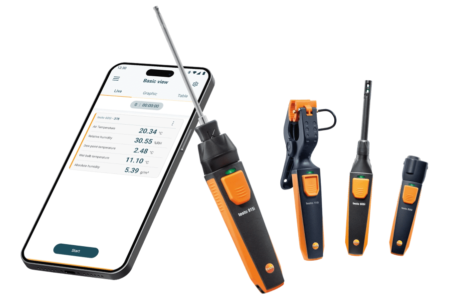 Smartphone thermometer