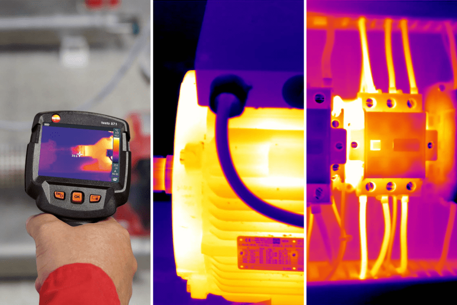 サーモグラフィ 赤外線サーモグラフィ GTC400C型（－10～400℃）｜測定器｜測量機・計測