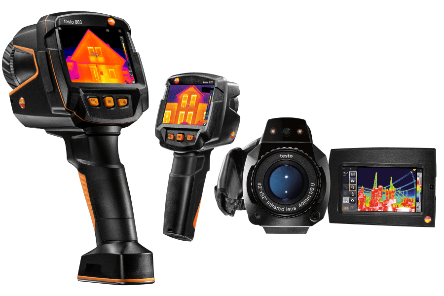 Testo thermal imaging cameras