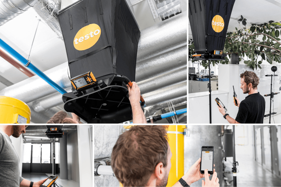 testo 420 Volume Flow Hood