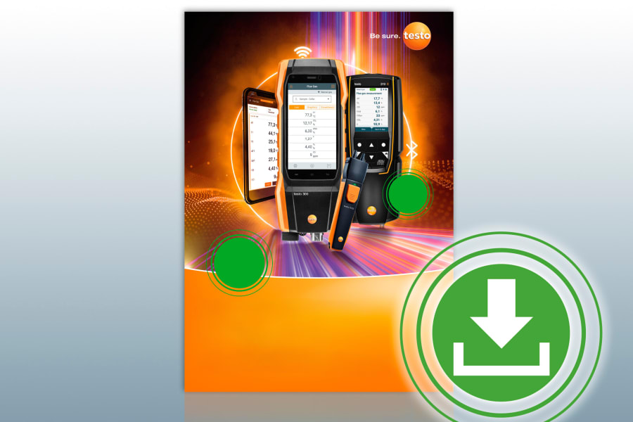 Brochure heating trade