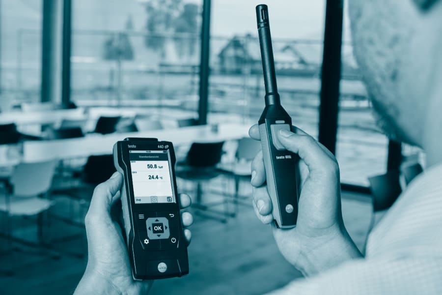 For Air Velocity Measurement in RAC System @ Keihin Fie Pvt Ltd