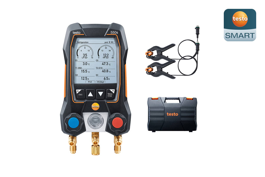 Heat pump basic-set testo 550s