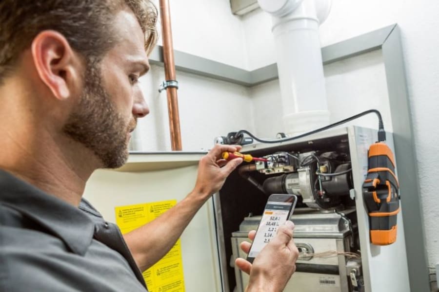 Abgasmessgeräte für Industrieanalagen