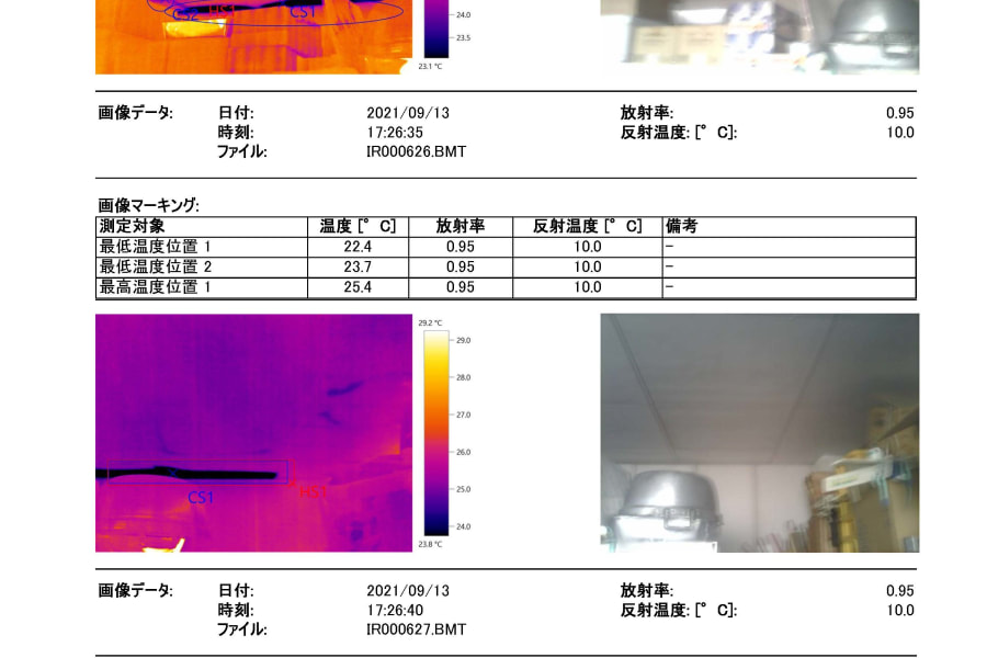 testo 883 ALCのオーバーフローによる雨漏り診断
