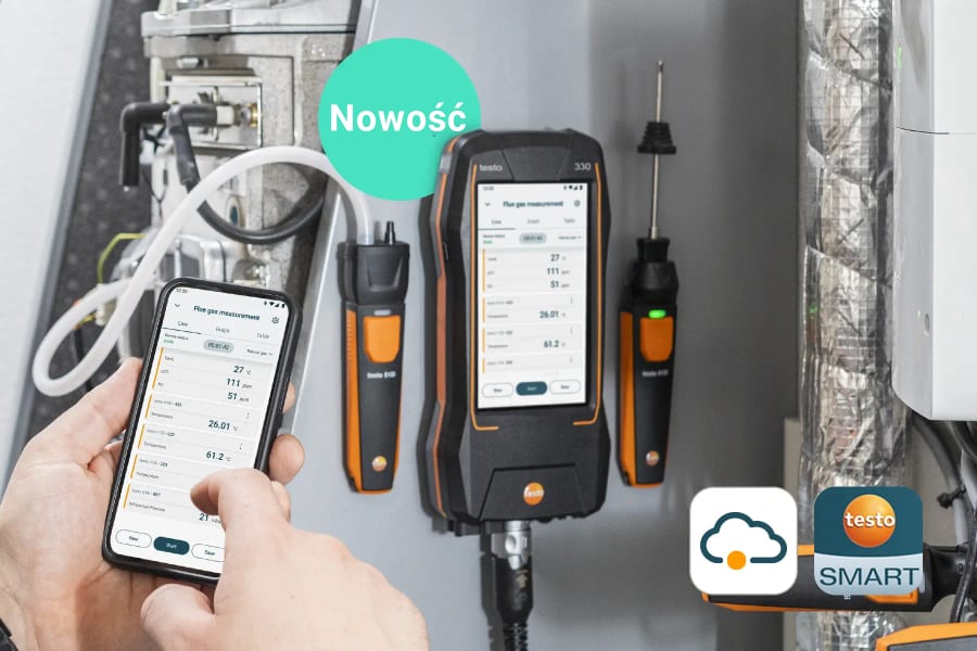 Flue gas analyzer testo 330