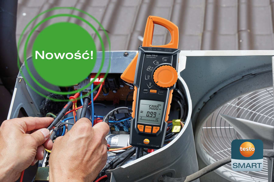 Cęgi prądowe testo 770-3