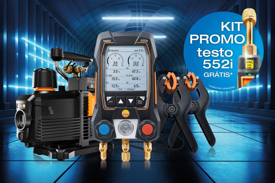 Kit refrigeração Testo