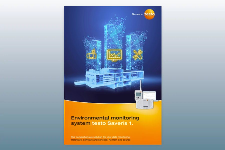 Sistema de monitorización ambiental testo Saveris 1