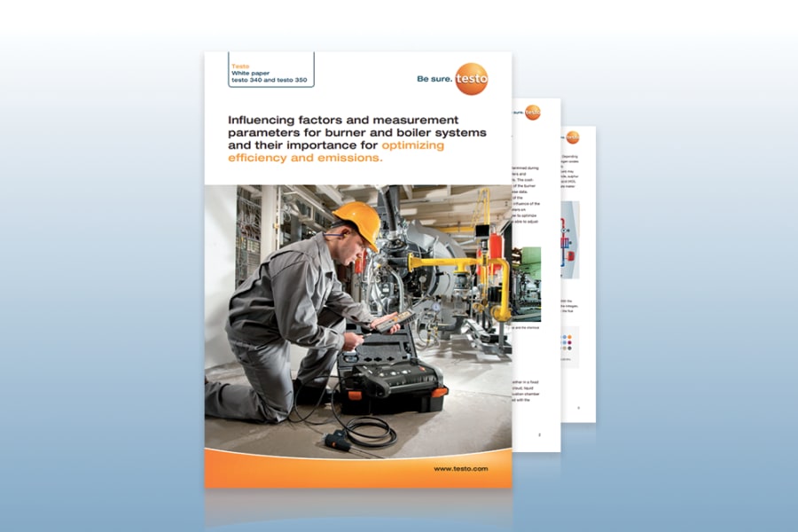 White paper – Influencing factors and measurement parameters for burner and boiler systems