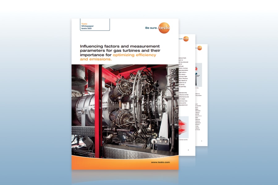 Download Whitepaper gas turbines Testo