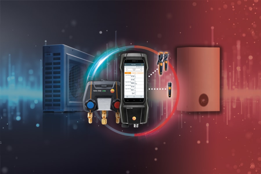 testo 300 heat pump kit