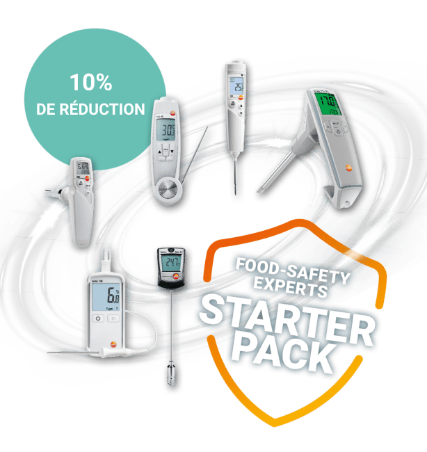 Kit de démarrage professionnel pour la sécurité des aliments