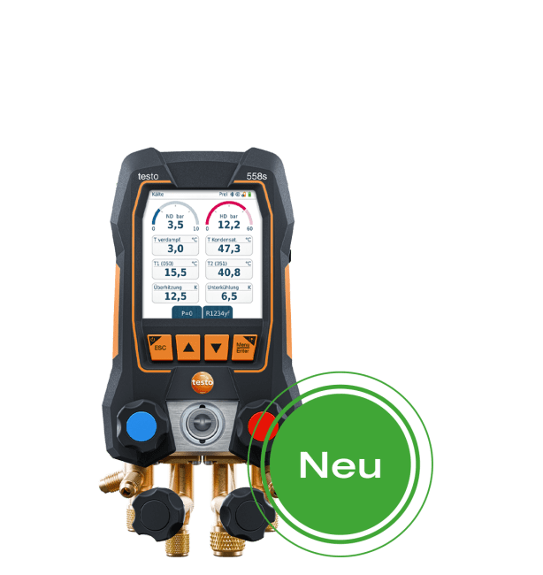 Die neue digitale Monteurhilfe testo 558s