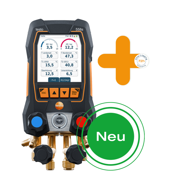 Die neue digitale Monteurhilfe testo 558s