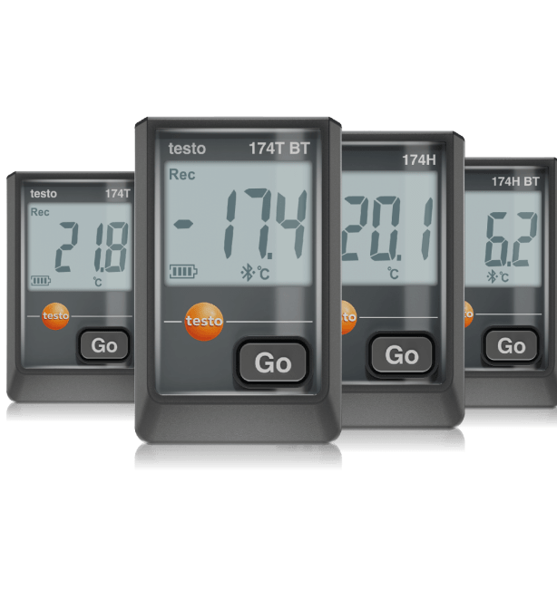 Data loggers de temperatura y humedad testo 174