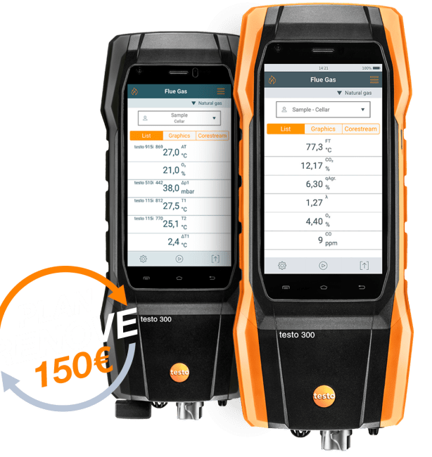 Tools für Heizungsanlagen von Testo