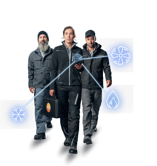 HVAC/R measuring technology