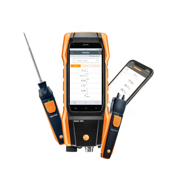 Tools für Heizungsanlagen von Testo