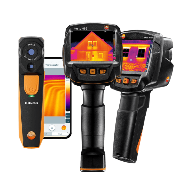Testo thermal imaging cameras