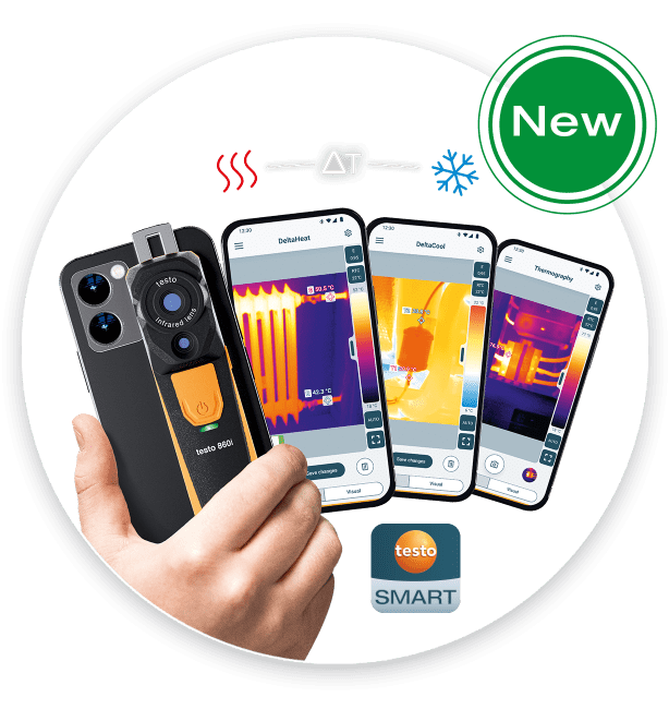 Nova brezžična termalna kamera testo 860i