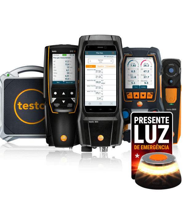 Tecnologia de medição HVAC/R testo