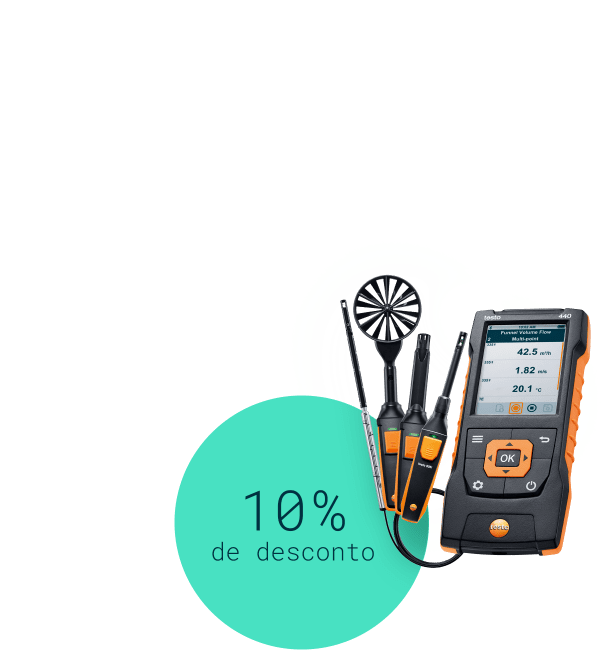 10 % beim Klimamessgerät testo 440 sparen