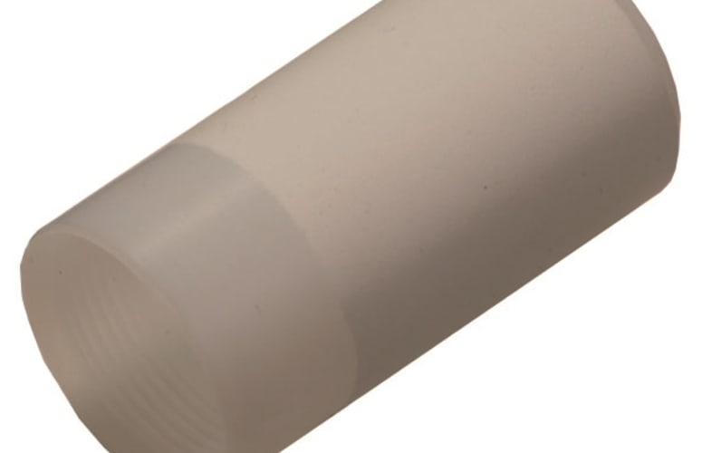 PTFE sintered filter, Ø 21 mm, for corrosive substances