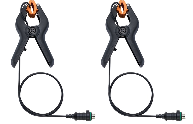 Clamp temperature probe kit (fixed cable, NTC)
