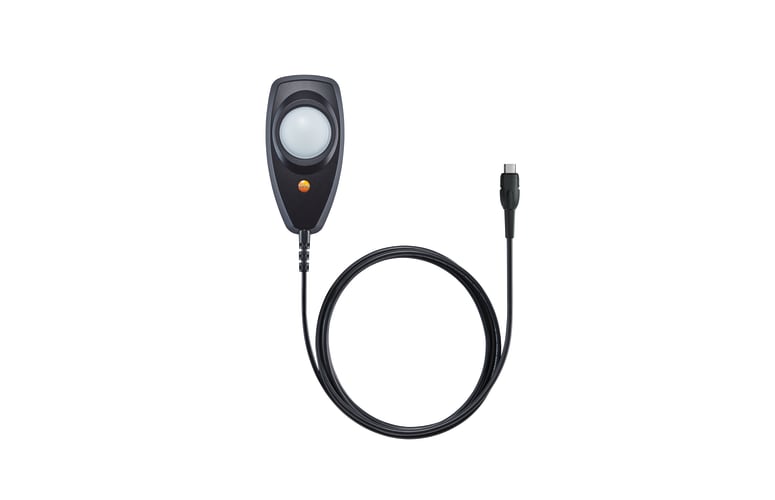 Sonda lux (digital) para medir la intensidad lum&iacute;nica con cable