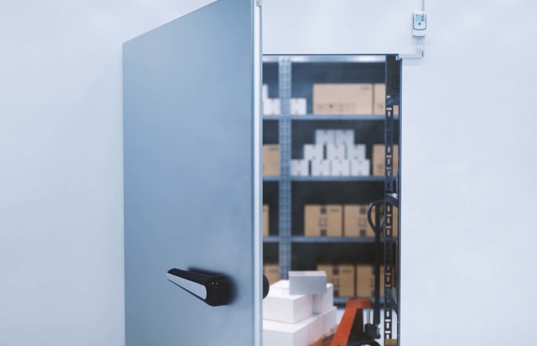 application testo Saveris refrigeration cell