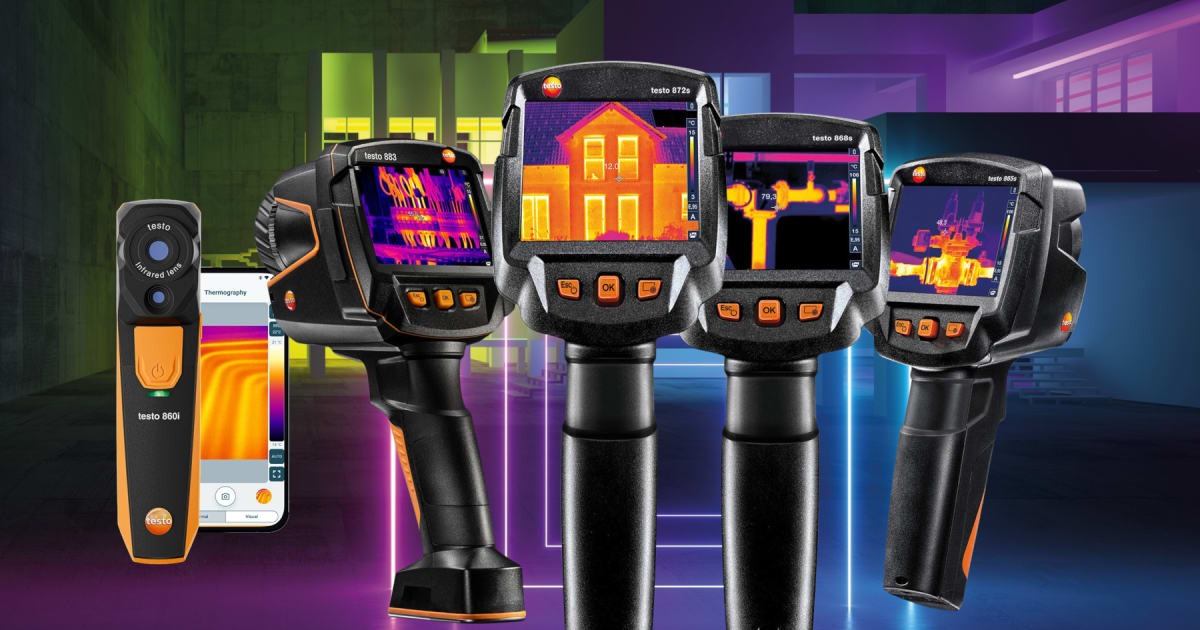 Select & compare a thermal imaging camera: checklist & criteria | Testo