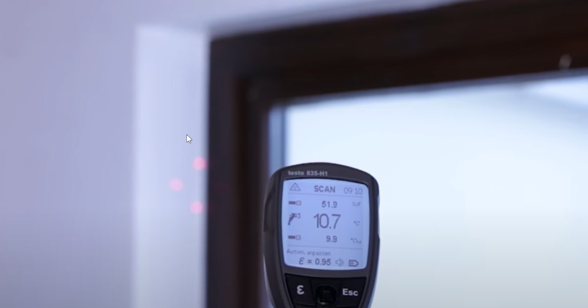 Use of the testo 835-H1 infrared measuring instrument in energy ...
