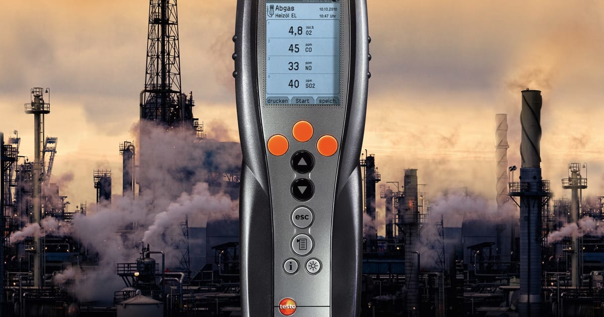 testo 340 Emissions Analyser