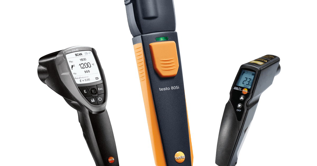 Buy infrared thermometers from the market leader Testo India Pvt