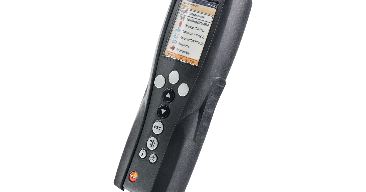 Leak flow meter professional tightness tests made easy