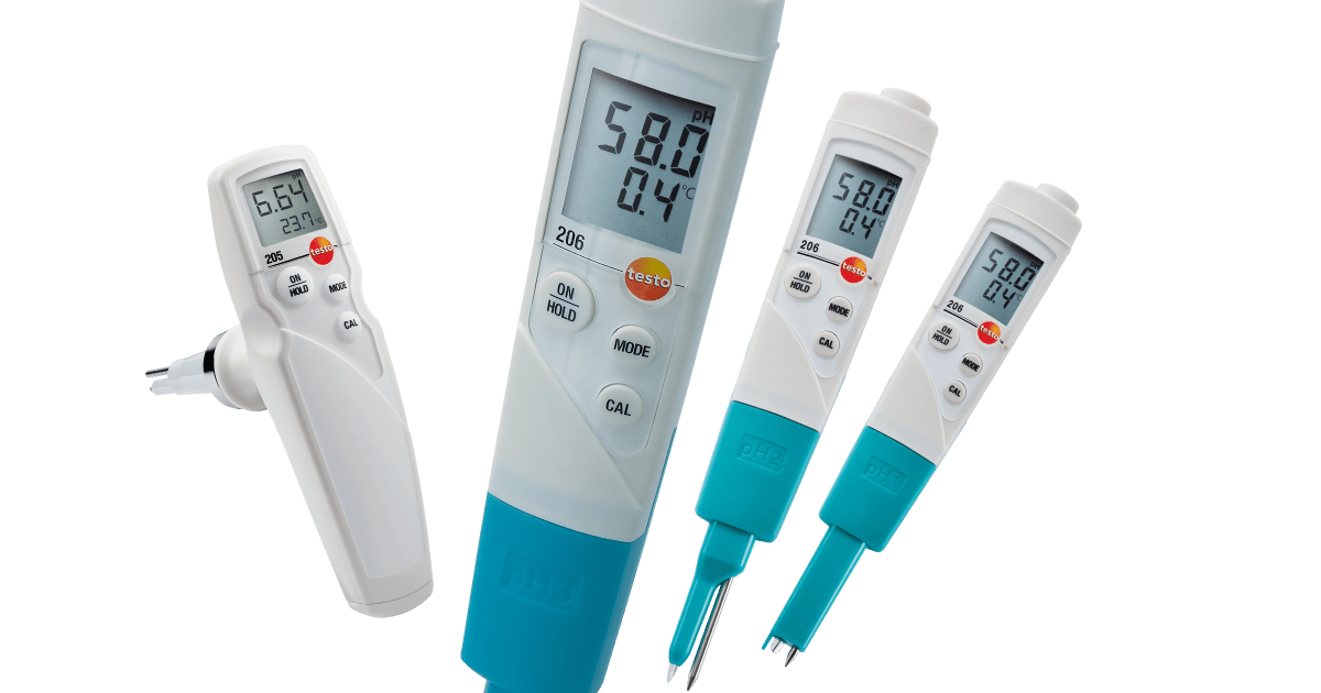 Misuratori di pH con la nuova tecnologia delle sonde