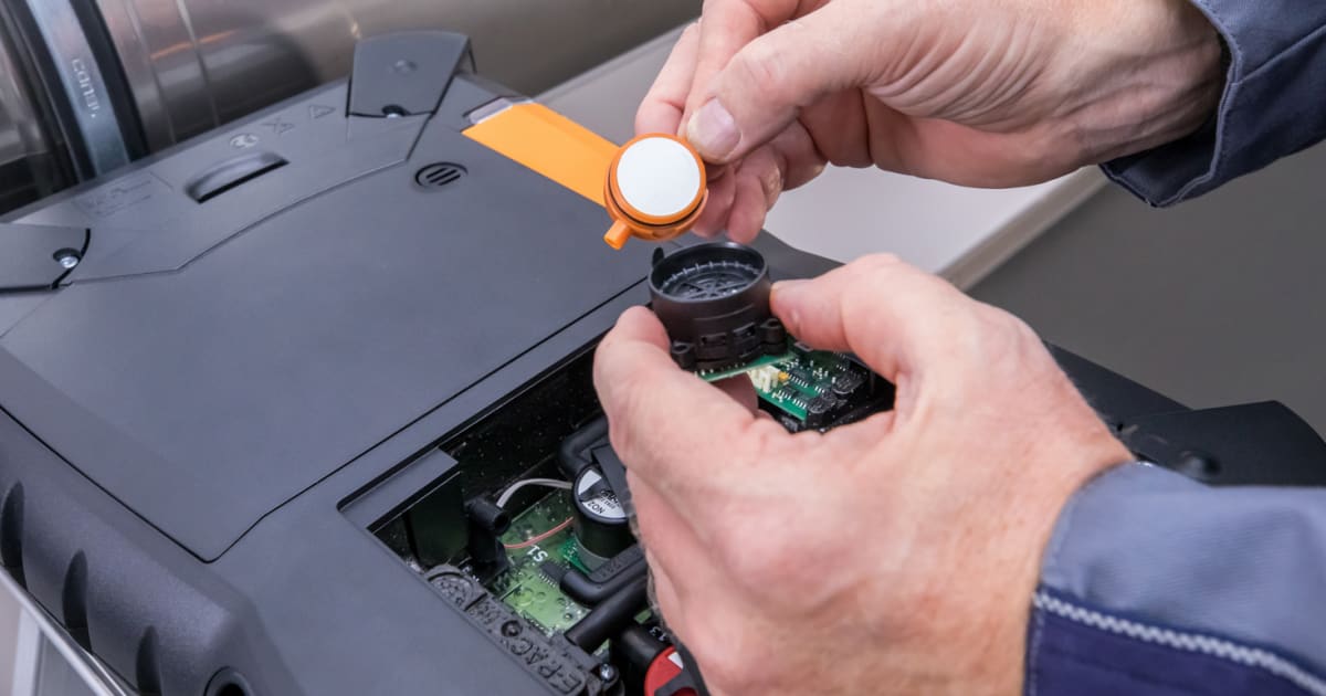 instructions: Changing the testo 340 / testo 350 sensor