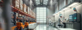 Warehouse and Cleanroom