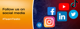 Testo social media