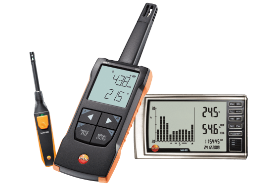 Device to check store humidity