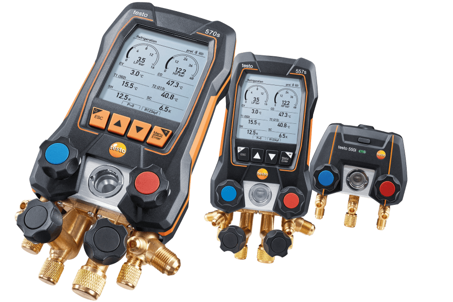 Digital gauges discount hvac