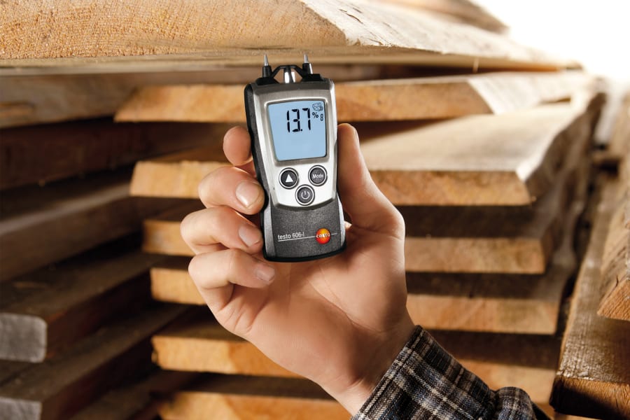Hygromètre en bois polyvalent pour la mesure de l'humidité dans divers  matéri