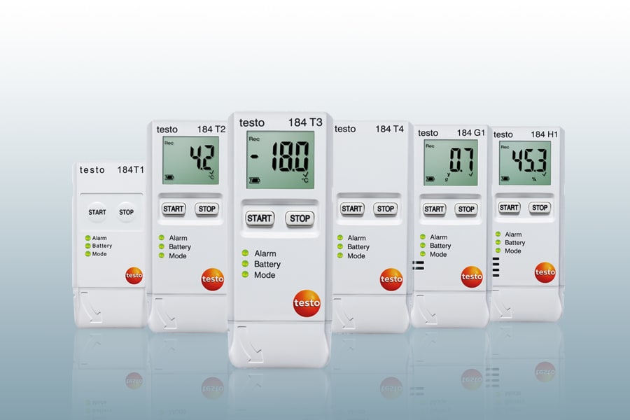Data loggers for transport monitoring
