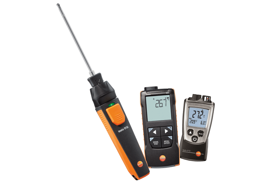 Measure air temperature – quickly and accurately