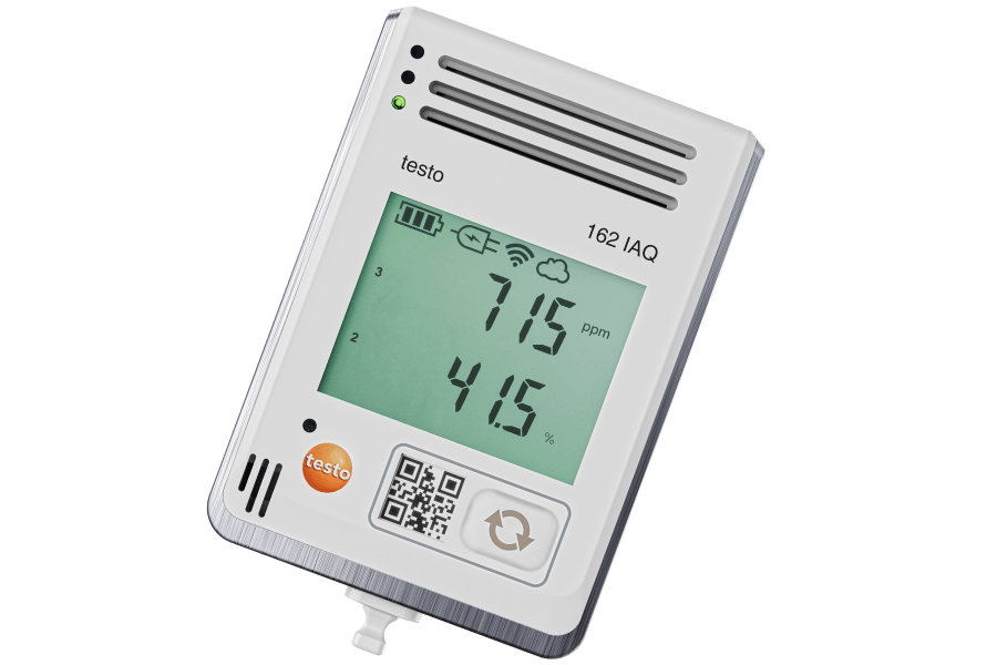 Data logger CO₂ para medir os níveis de gás