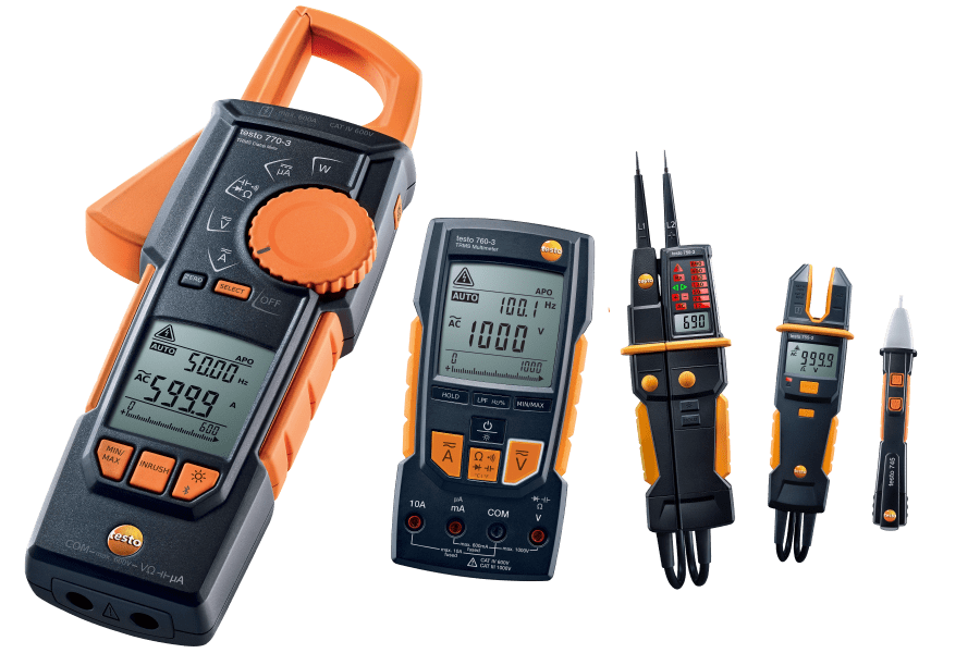Testo s electrical measuring instruments