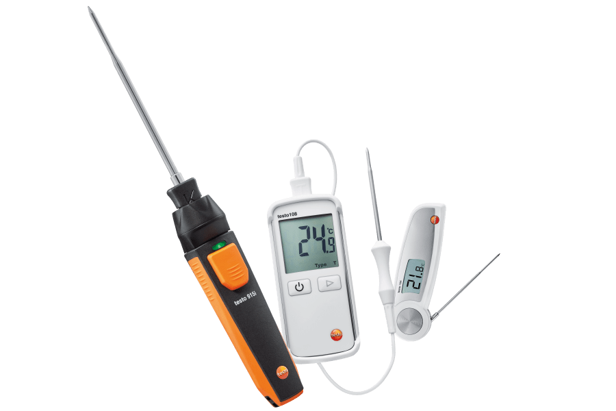 probe thermometers used for measuring food