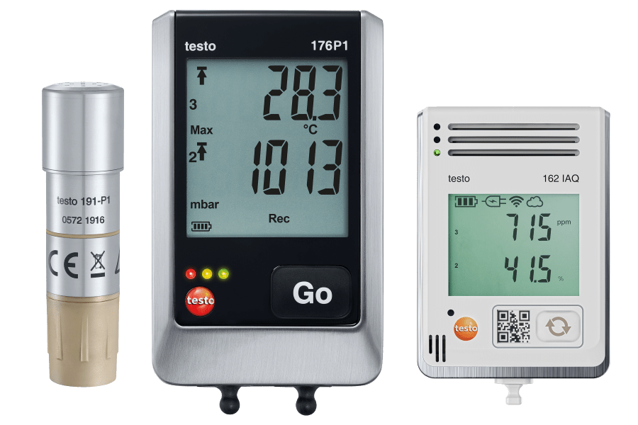Pressure data logger for professional pressure recording